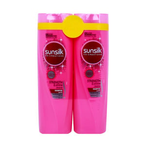 Sunsilk Shampoo Strength & Shine 2 x 350ml
