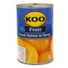 Koo Fruit Peach Halves In Syrup 410g
