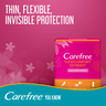 Carefree Panty Liners FlexiComfort ExtraFit Delicate Scent 20pcs
