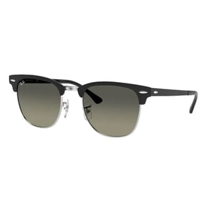 Ray-Ban Unisex Sunglass 0RB3716 Square Matte Black On Silver