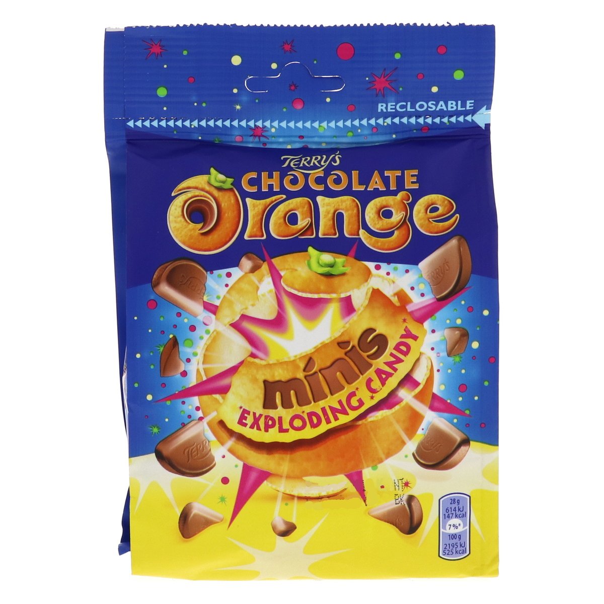 Terry's Minis Chocolate Orange Exploding Candy 125g