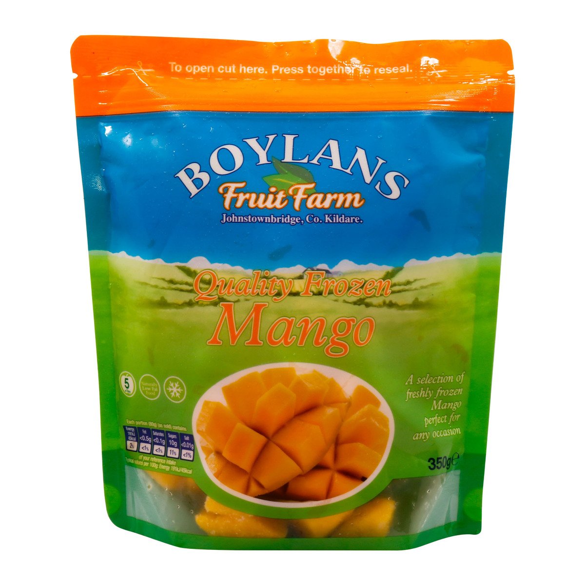Boylans Fruit Farms Frozen Mango 350g