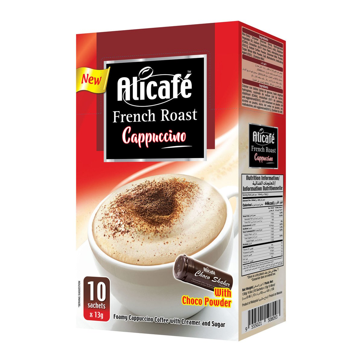 Alicafe French Roast Cappuccino 10 x 13 g