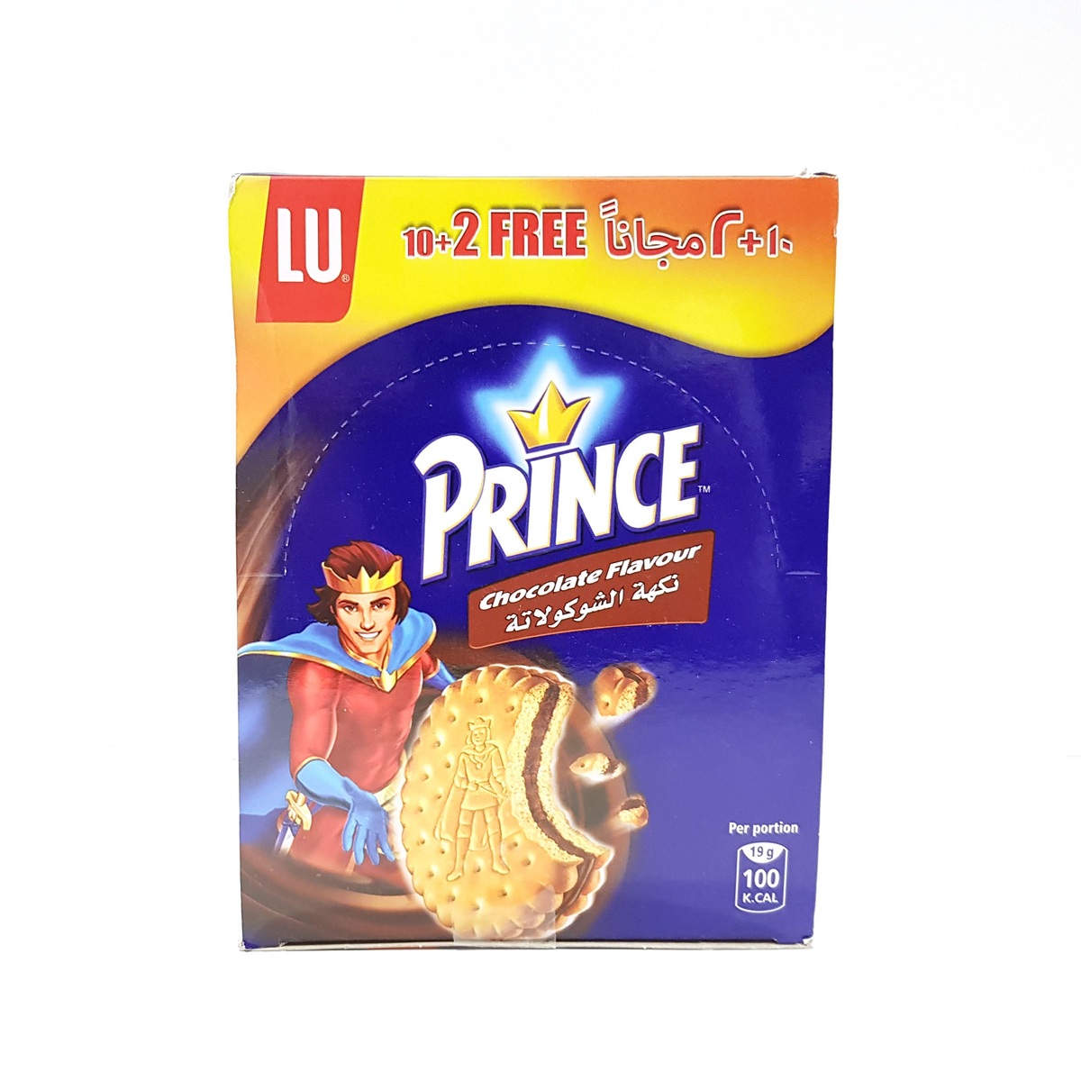 Lu Prince Chocolate Biscuits 12 x 38 g