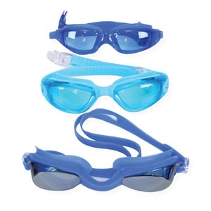 سبورتس تشامبيون نظارة سباحة AF-9300 ، قطعة واحدة ، ألوان وتصاميم متنوعة