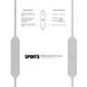 Iends Sports Wireless Earphone With Built-In Mic Assorted Colors