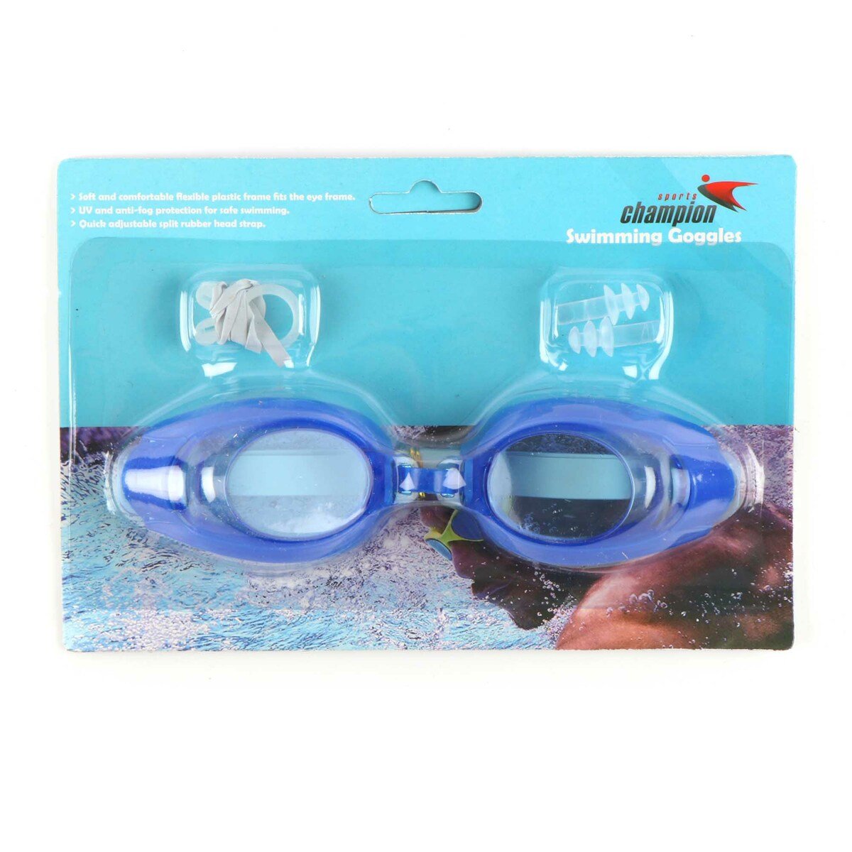 Sports Champion Swimming Goggles 43-6 Assorted