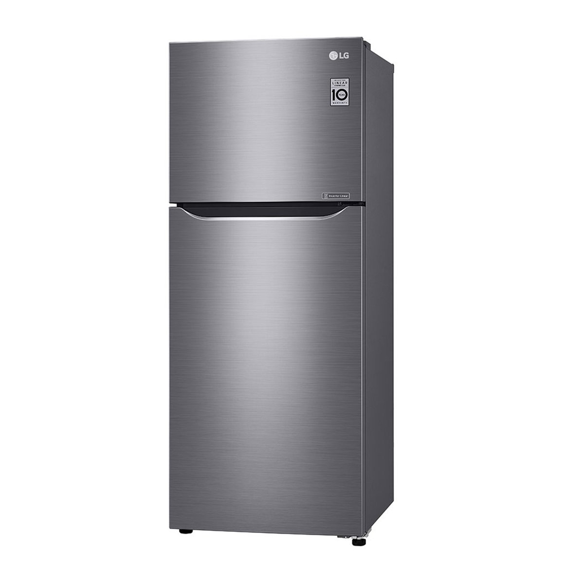 LG Double Door Refrigerator GRC312SLBN 260Ltr, NatureFRESH™, Linear Cooling, Fresh 0 Zone
