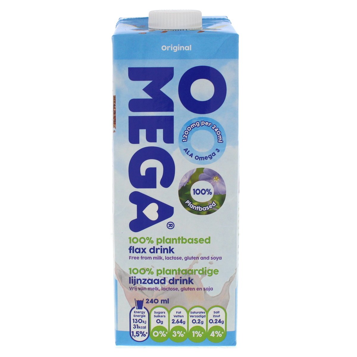 Ooomega Original Flax Drink 1 Litre