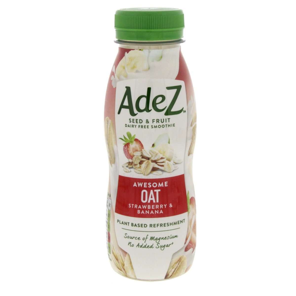 Adez Seed And Fruit Diary Free Smoothie Awesome Oat Strawberry And Banana 250 ml