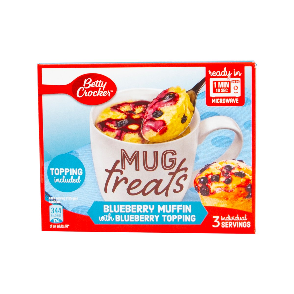 Betty Crocker Mug Treats Blueberry Muffin Mix 270 g