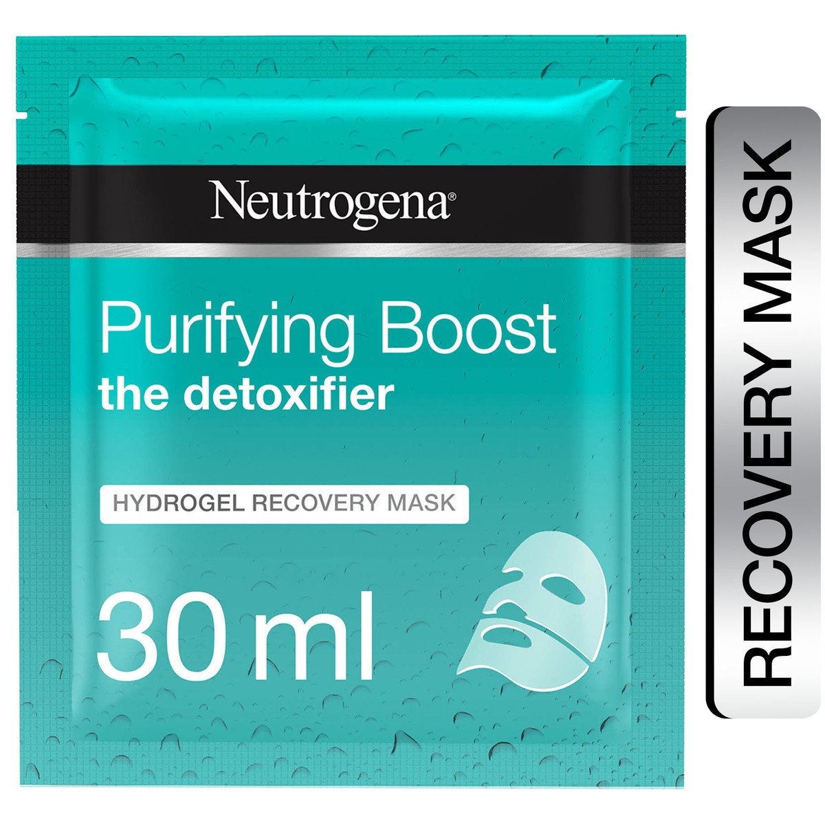 Buy Neutrogena The Detoxifier Purifying Boost Hydrogel Recovery Mask 30 ml Online at Best Price | Face Mask | Lulu Kuwait in UAE