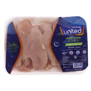 United YNY Farms Fresh Chicken Breast Boneless 500 g