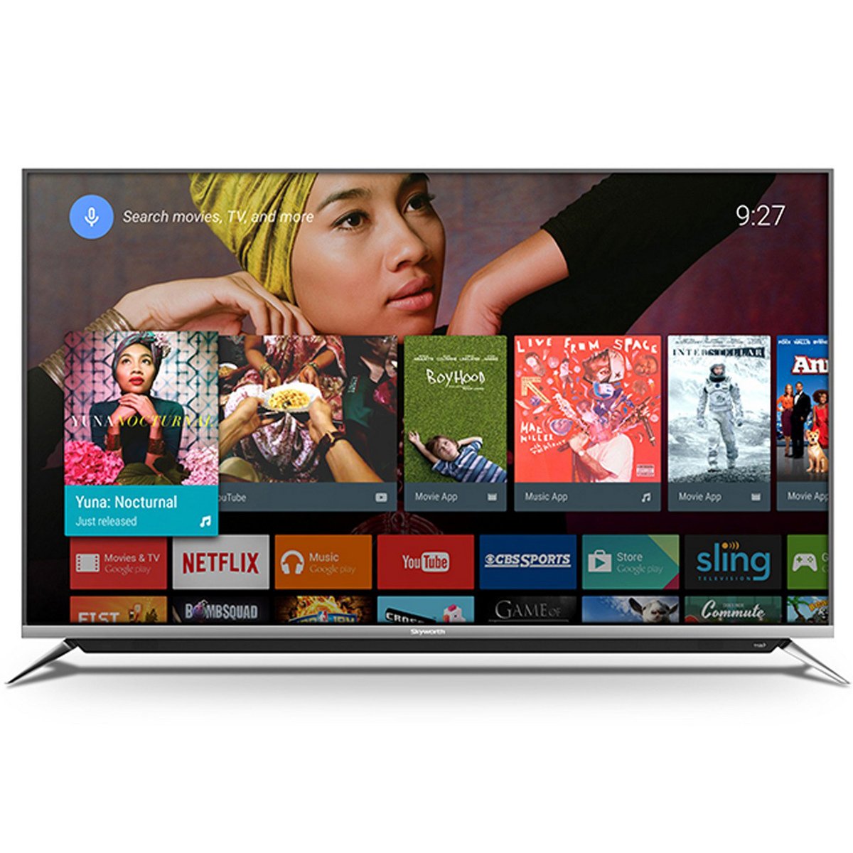 Skyworth 4K Ultra HD Google Play Android Smart LED TV 65G6A11T 65inch