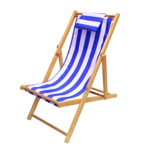 Home Style Folding  Sun Chair Blue JI18024