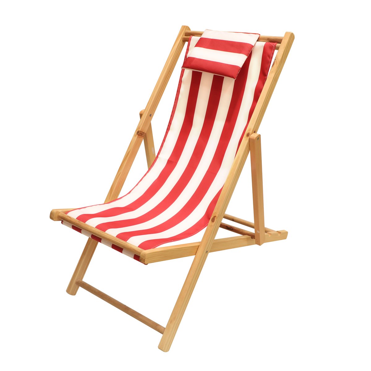Home Style Folding Sun Chair Red JI18024