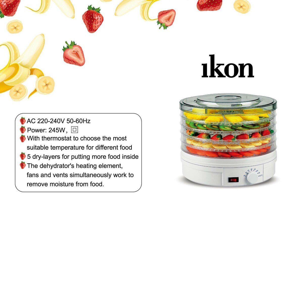 Ikon Food Dehydrator IK-1102