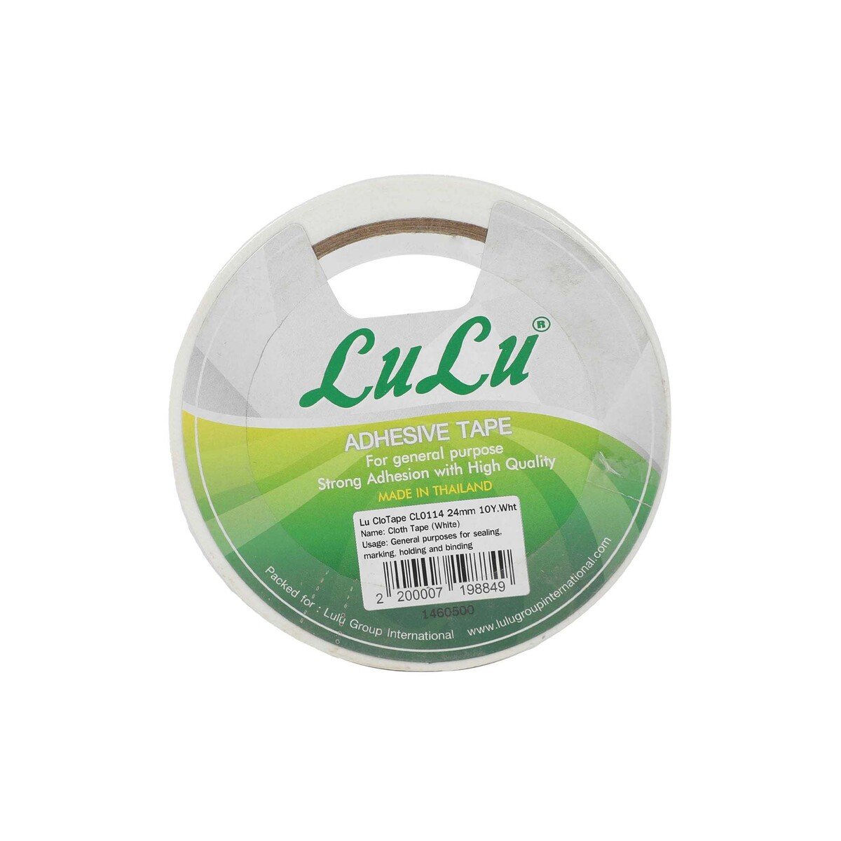 Lulu White Colour Tape CL0114 24mmx10Y