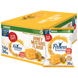 Nestle Fitness Toasties Oats Honey Mustard 36g