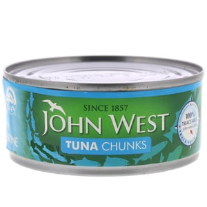اشتري قم بشراء جون ويست تونه ١٤٥ جم Online at Best Price من الموقع - من لولو هايبر ماركت Canned Tuna في الكويت