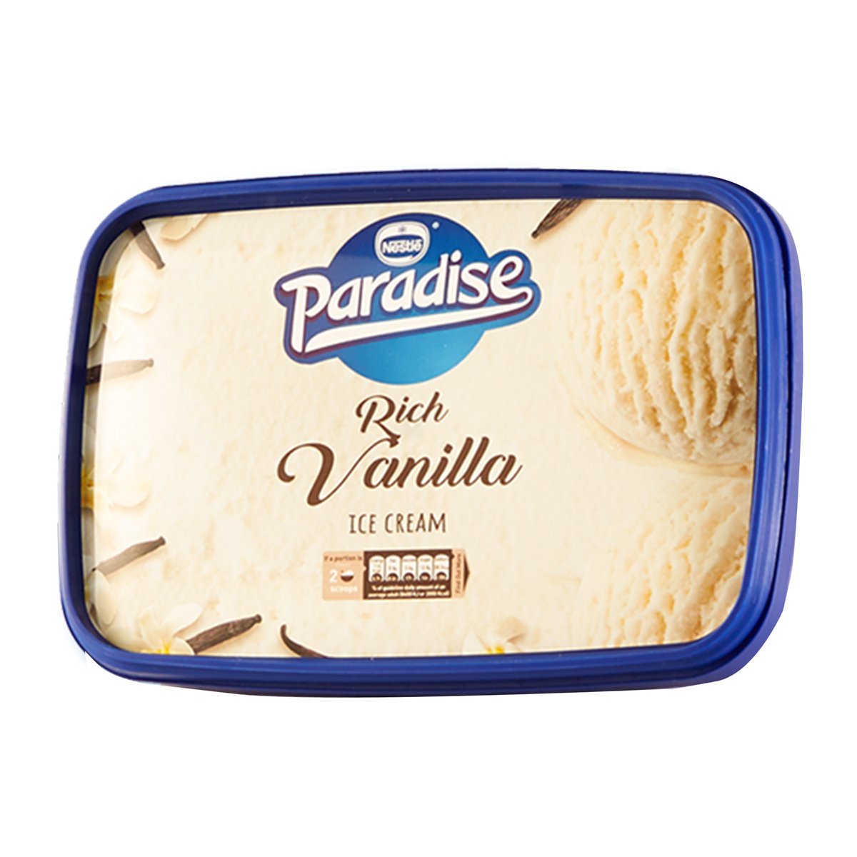 Nestle Ice Cream Paradise Vanilla 850ml