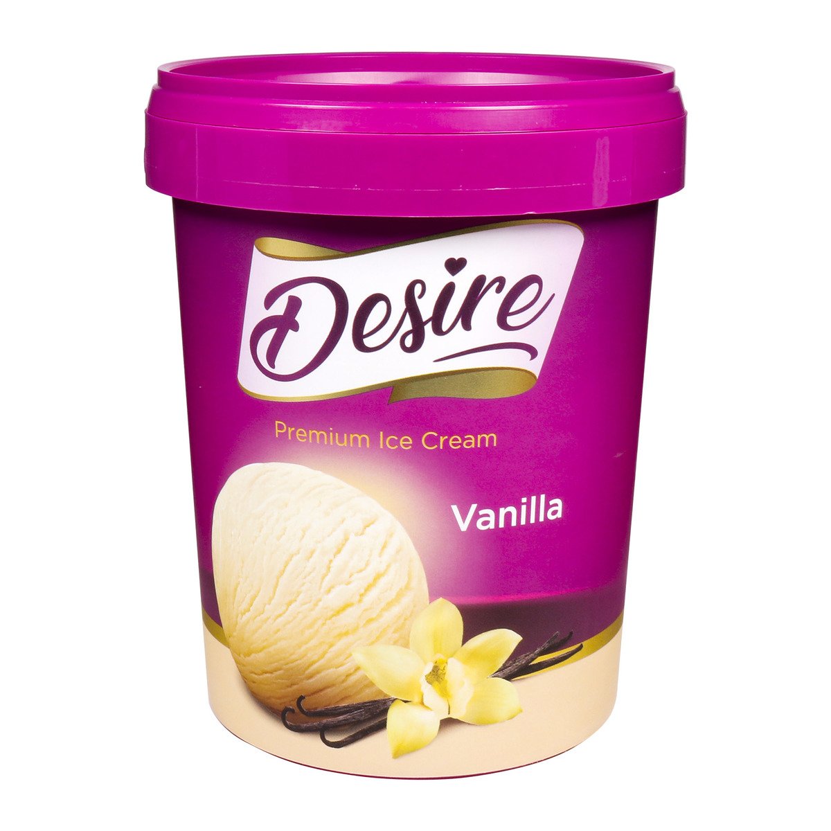 Desire Premium Ice Cream Vanilla 1litre
