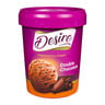 Desire Premium Ice Cream Double Chocolate 1litre