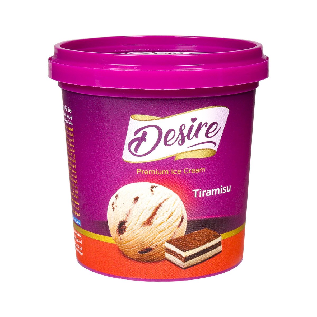 Desire Premium Ice Cream Tiramisu 125ml