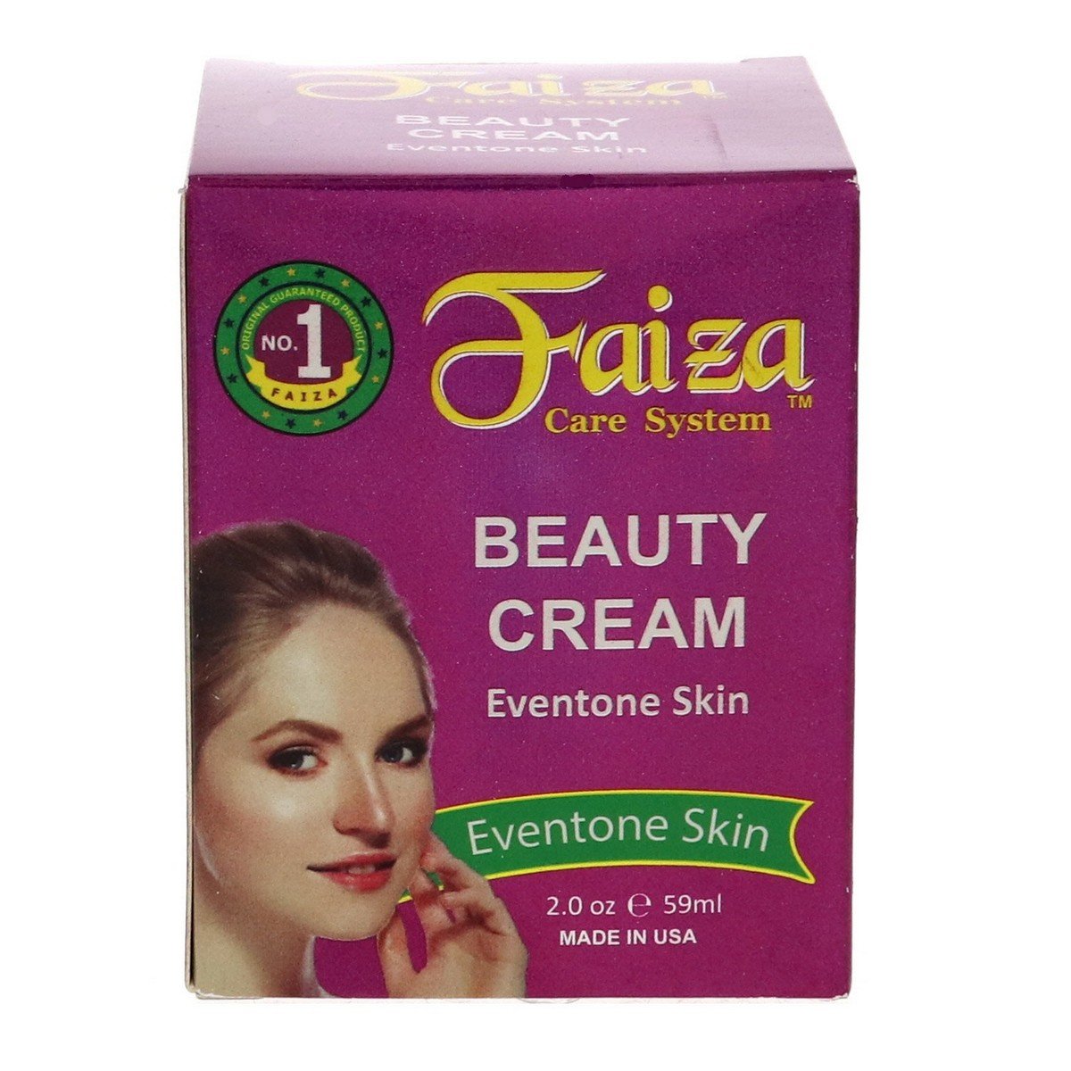 Faiza Beauty Cream Eventone Skin 59ml Online at Best Price |  Fairness/Whitening cream | Lulu UAE