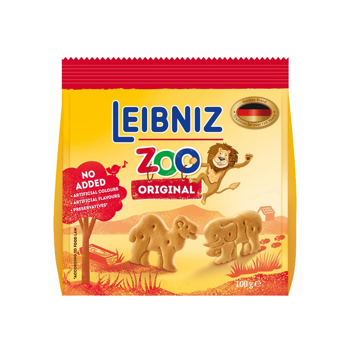 Bahlsen Original Leibniz Zoo Biscuits 100 g