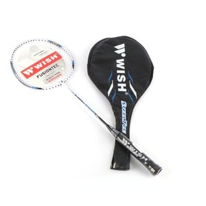 Wish Badminton Racket Steel Tech 9 Assorted