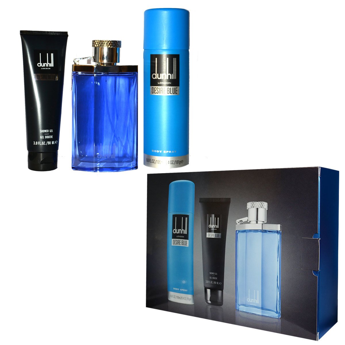 Dunhill Desire Blue EDT Gift Set For Men 100ml Online at Best Price ...