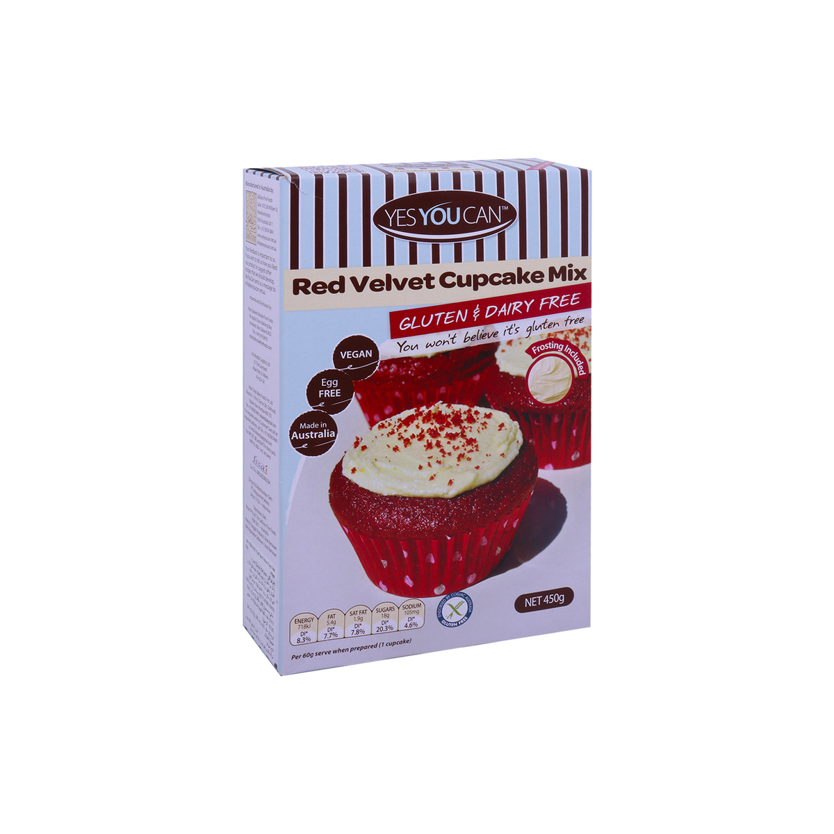 Yes You Can Cupcake Mix Red Velvet 450g