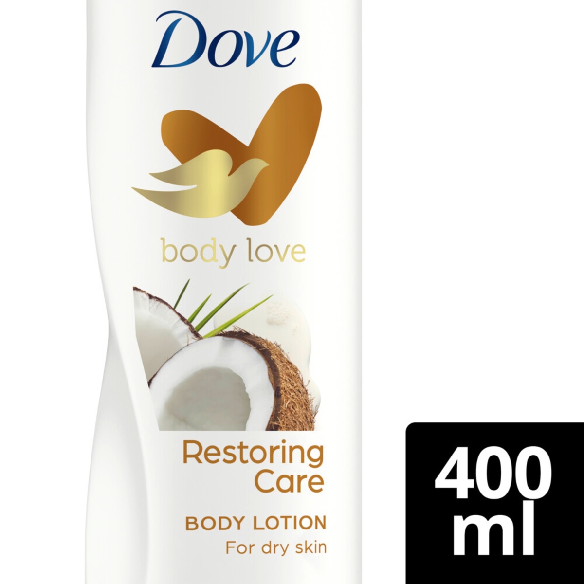 Dove Restoring Ritual Coconut Oil and Almond Milk Body Lotion 400ml