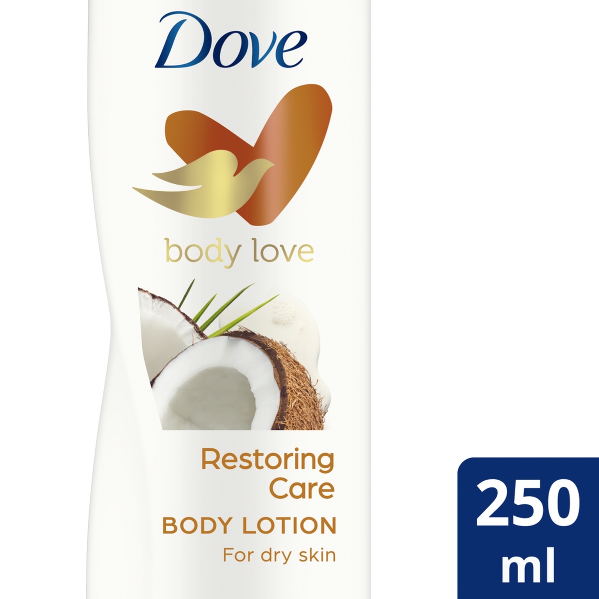 Dove Restoring Ritual Coconut Oil and Almond Milk Body Lotion 250 ml