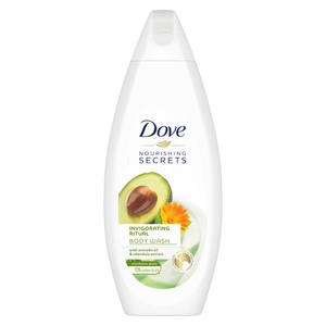 Dove Invigorating Ritual Body Wash With Avocado Oil & Calendula Extract 250 ml