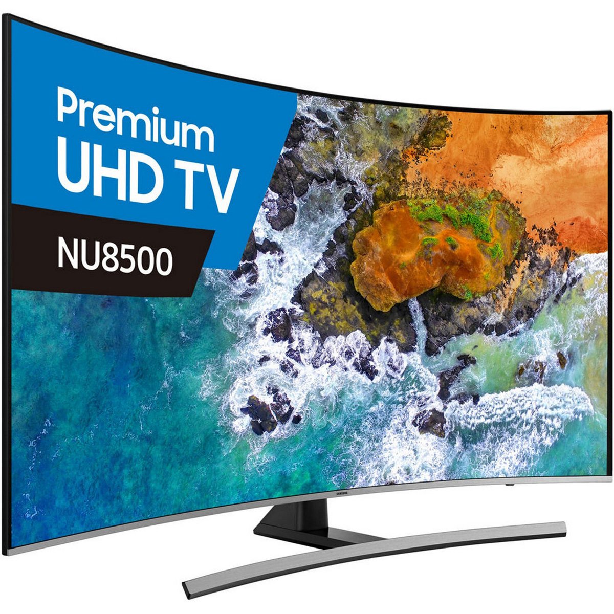 Samsung 4K Smart Premium Ultra HD Curved LED TV UA55NU8500 55inch