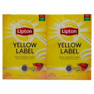Lipton Yellow Label Tea Dust 2 x 450g