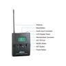 MIPRO ACT-311B/ACT-32T Single-Channel Diversity Receiver with (ACT-32T) Bodypack Transmitter and (MU-53LX) Lapel Mic