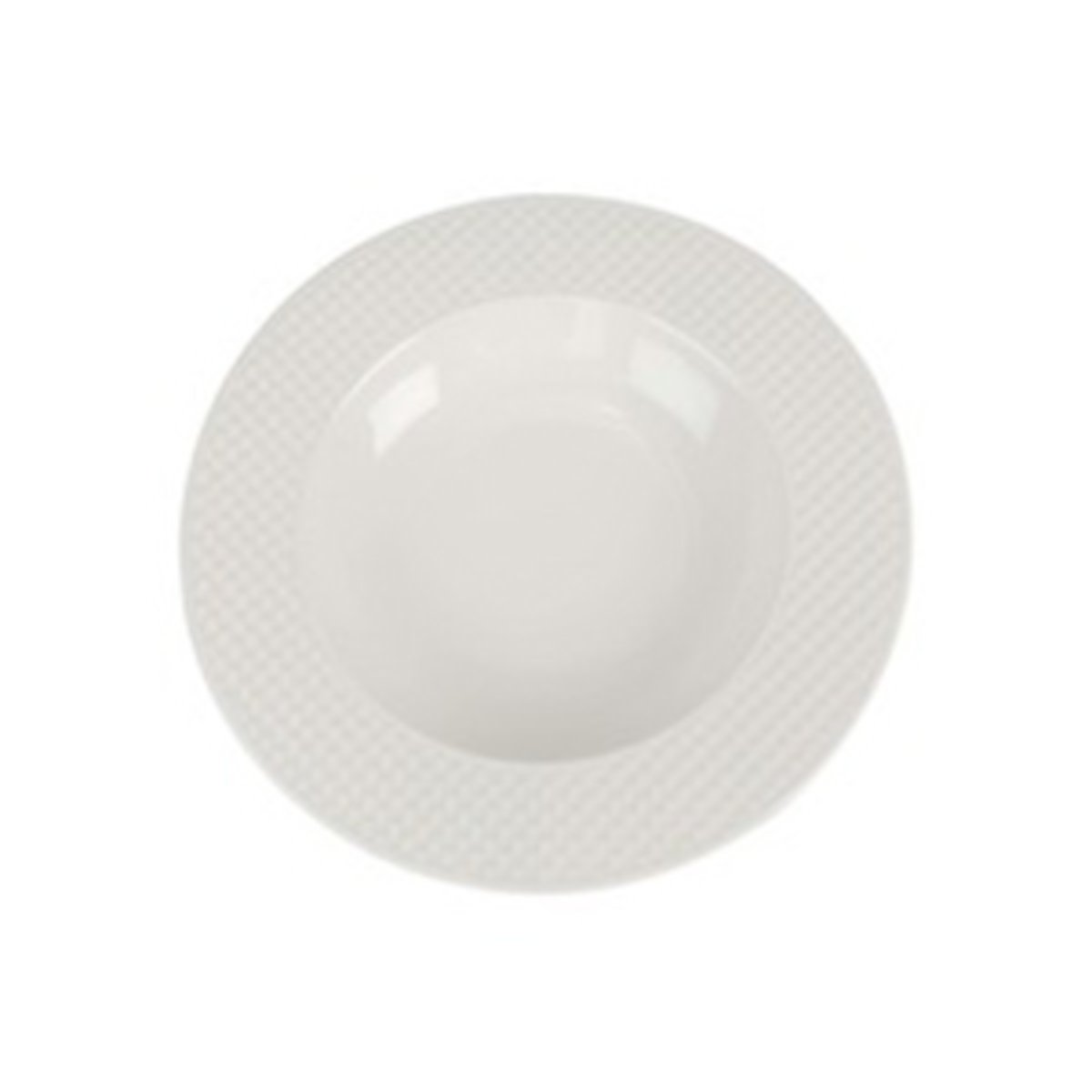 Qualitier Soup Plate White 23cm per pc