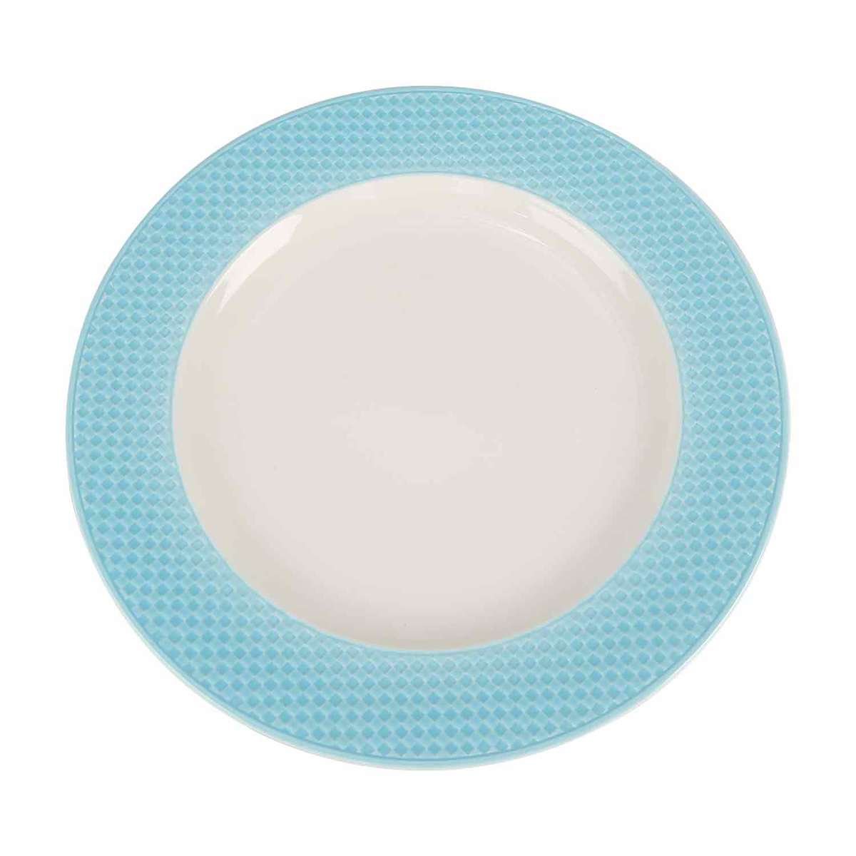Qualitier Dinner Plate Blue 27.5cm per pc