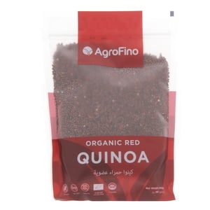 Buy Agrofino Organic Red Quinoa 340 g Online at Best Price | Organic Food | Lulu Kuwait in UAE