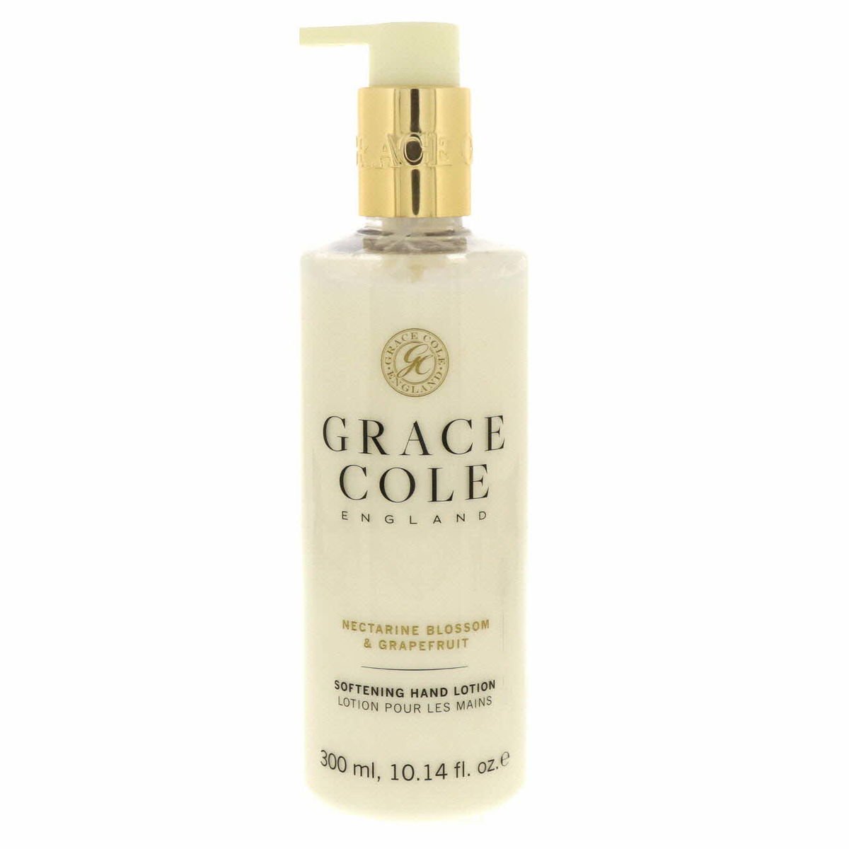 Grace Cole Softening Hand Lotion Nectarine Blossom And Grapefruit 300ml
