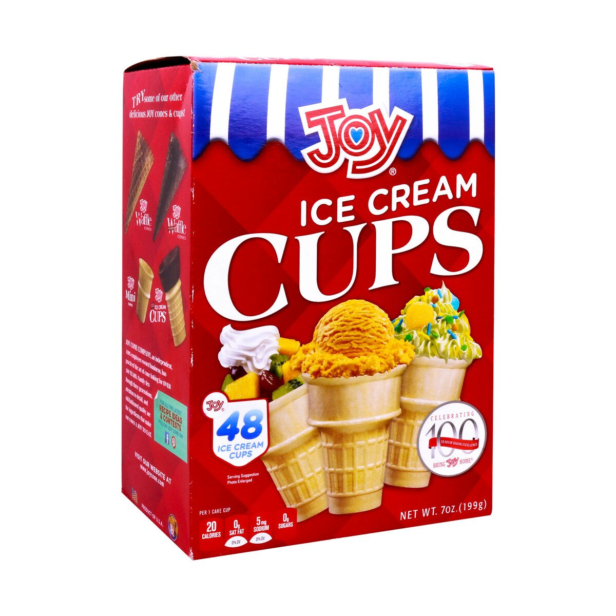 Joy Ice Cream Cups 48 pcs
