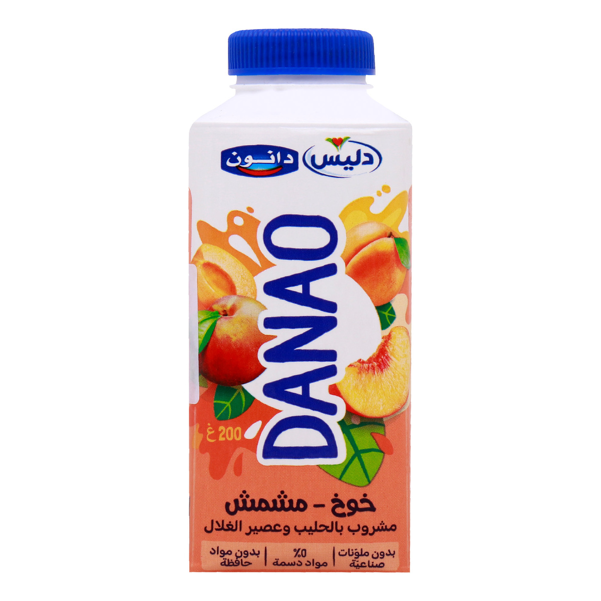 Delice Danao Peach & Apricot Yoghurt 200 ml