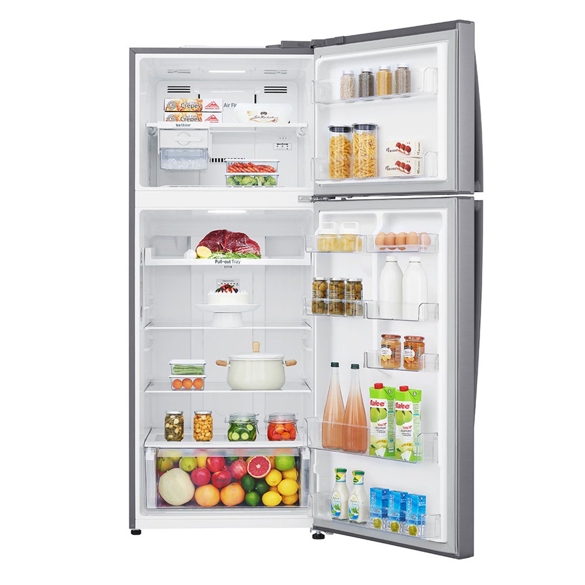 LG Double Door Refrigerator GR-C619HLCU 619Ltr, NatureFRESH™, LINEARCooling™, Multi Air Flow
