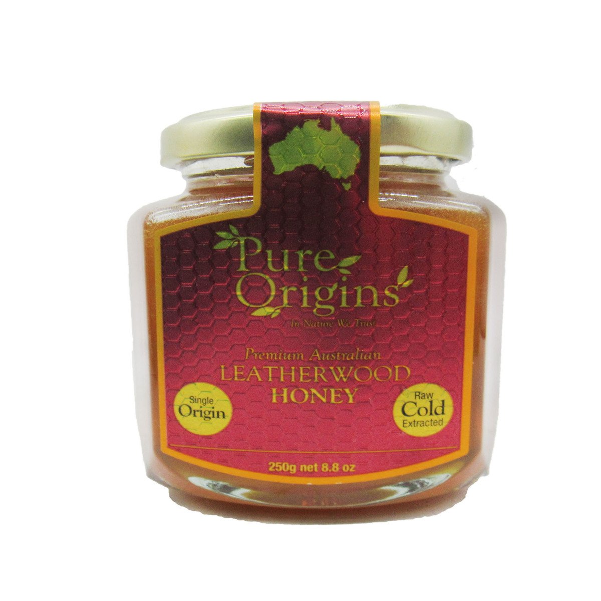 Pure Origins Premium Australian Leatherwood Honey 250g