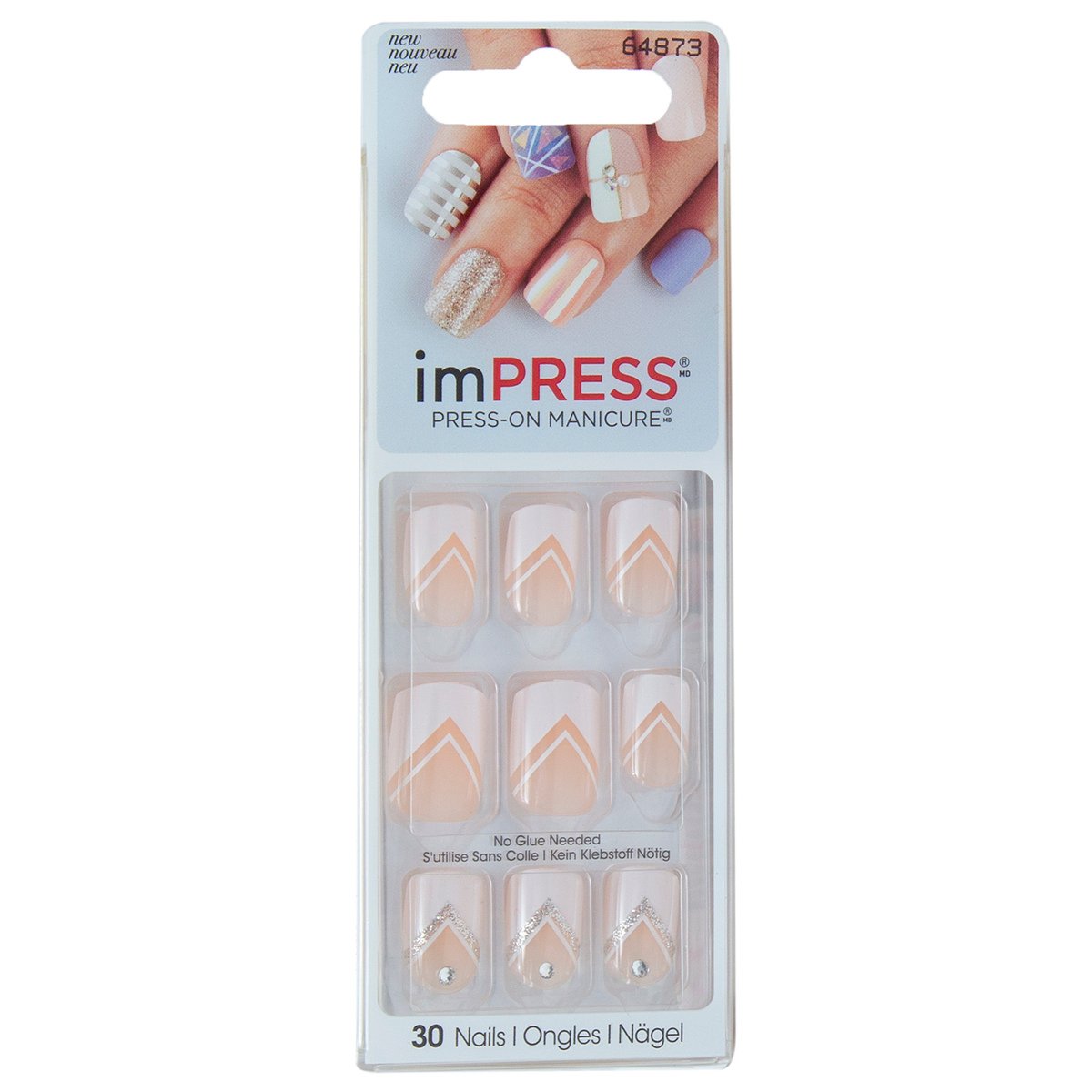 Impress Press On Manicure Nail Pop Star 30pcs Online at Best Price | Nail  Care | Lulu UAE