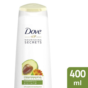 Buy Dove Shampoo Strengthening Ritual Avocado 400 ml Online at Best Price | Shampoo | Lulu Egypt in Kuwait