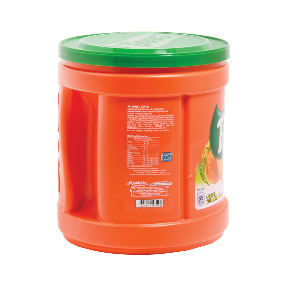 Tang Orange Instant Powdered Drink 2.21 kg
